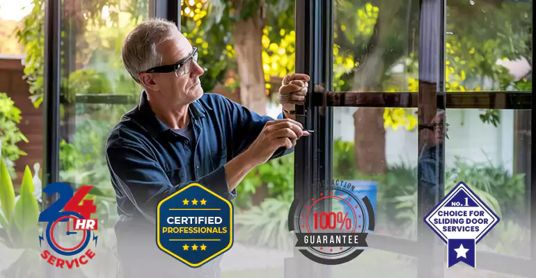 Andersen Patio Door Repair in  Key Biscayne