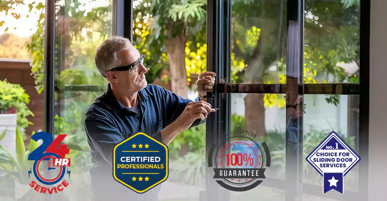 Sliding Door Frame Repair in Key Biscayne