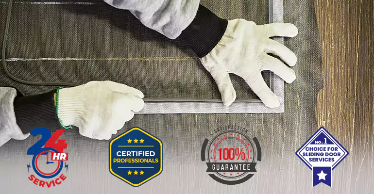 Commercial Mesh Door Repair in Key Biscayne
