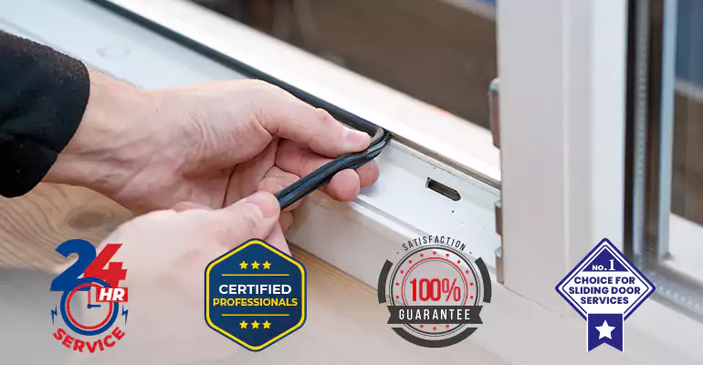 Sliding Glass Door Track Repair and Cost Estimate in Key Biscayne
