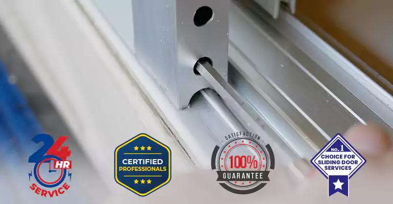 Andersen Sliding Glass Door Track Replacement in Key Biscayne