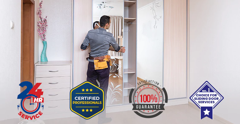 Sliding Closet Door Installation in Key Biscayne, FL