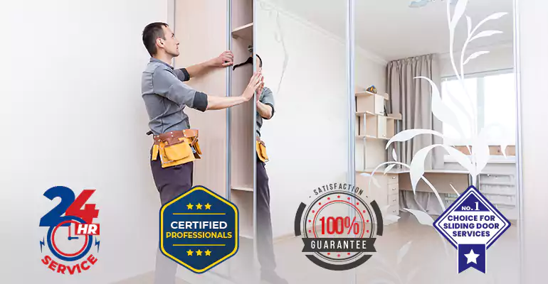 Complete Sliding Mirror Door Replacement Key Biscayne