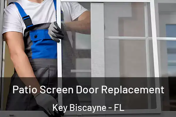 Patio Screen Door Replacement Key Biscayne - FL